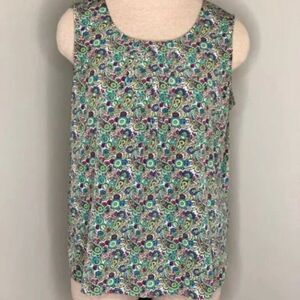 Talbots Sleeveless Scoop Neck Shirt MP